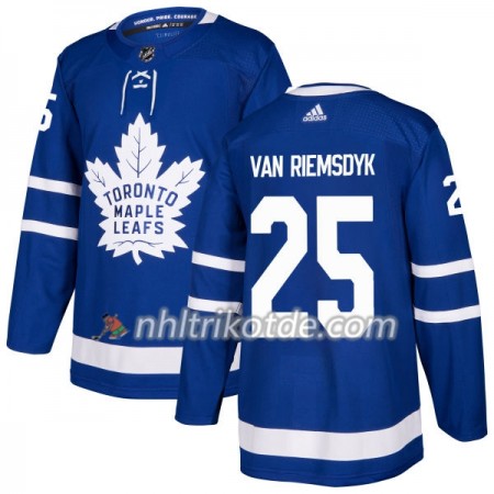 Toronto Maple Leafs Trikot James van Riemsdyk 25 Adidas 2017-2018 Blau Authentic - Herren